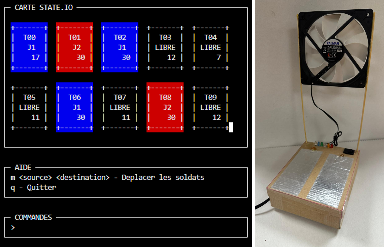 Projets programmation système et prototypage
